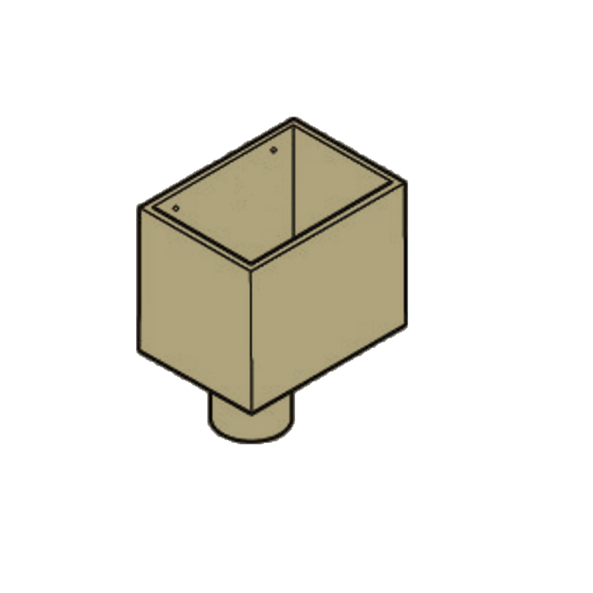 63.5 Flushjoint Hopper