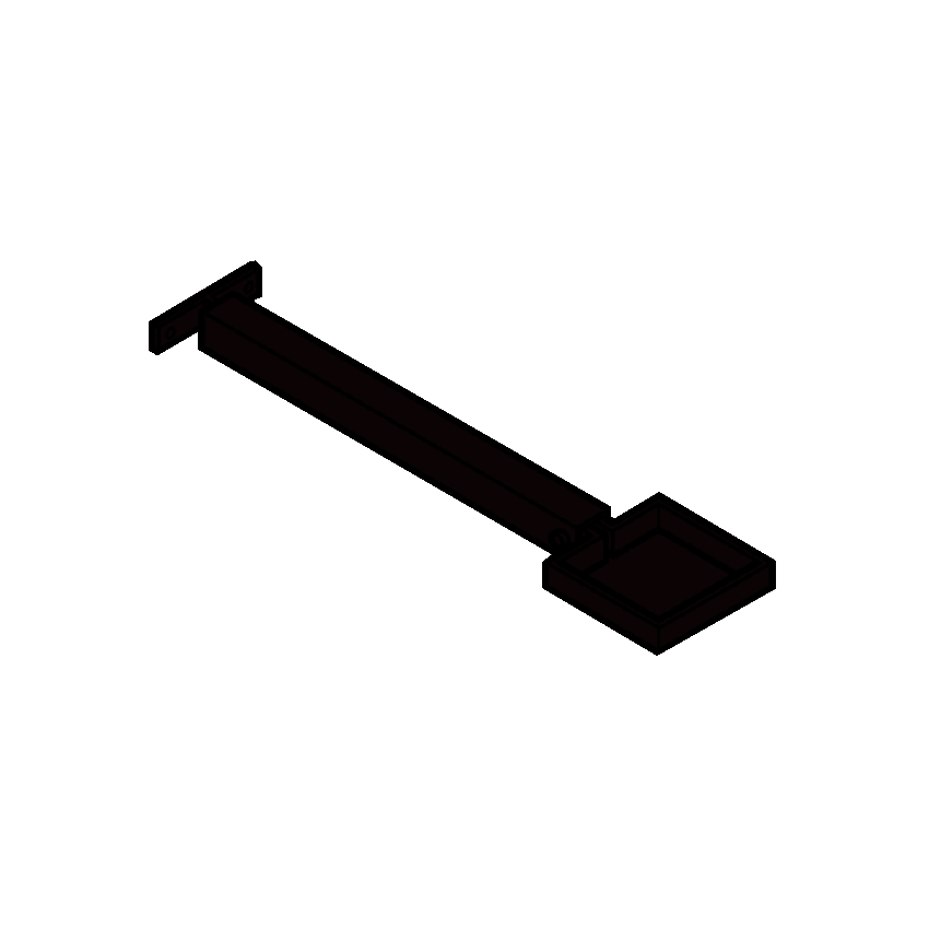 Extension Base RWP Clamp & 250mm Base - 100 x 75mm