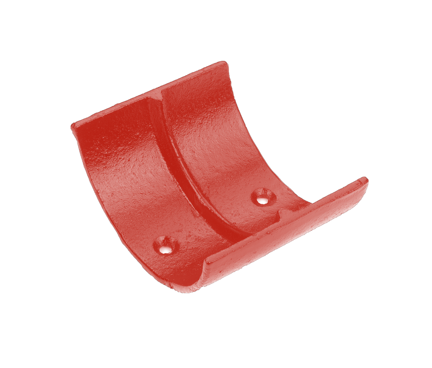 Half Round Cast Iron Union Clip Painted - 125mm