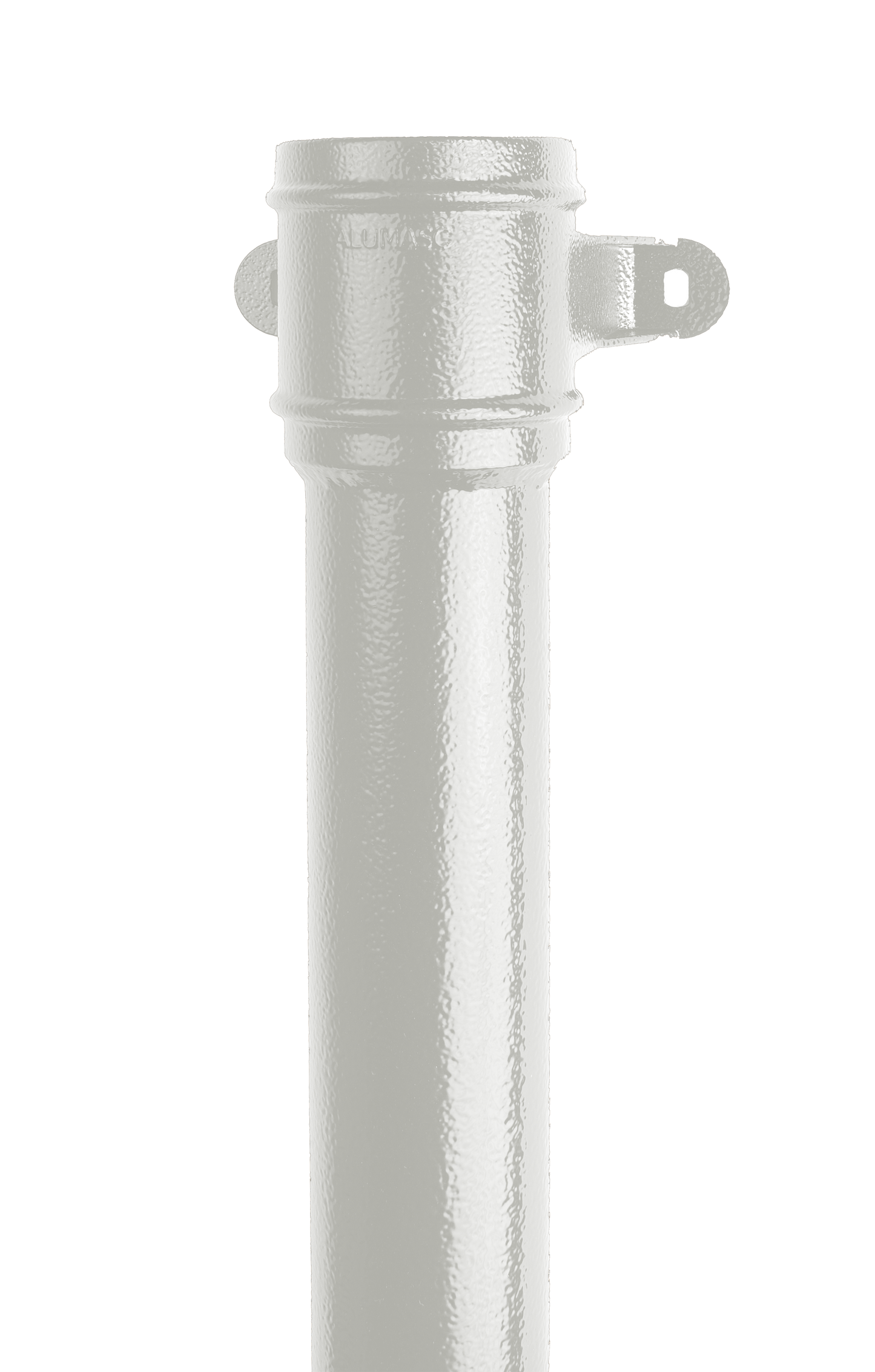 63mm Aluminium Heritage Downpipe Length Eared - 1m