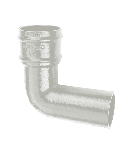 92.5 degree Aluminium Heritage Downpipe Bend - 75mm