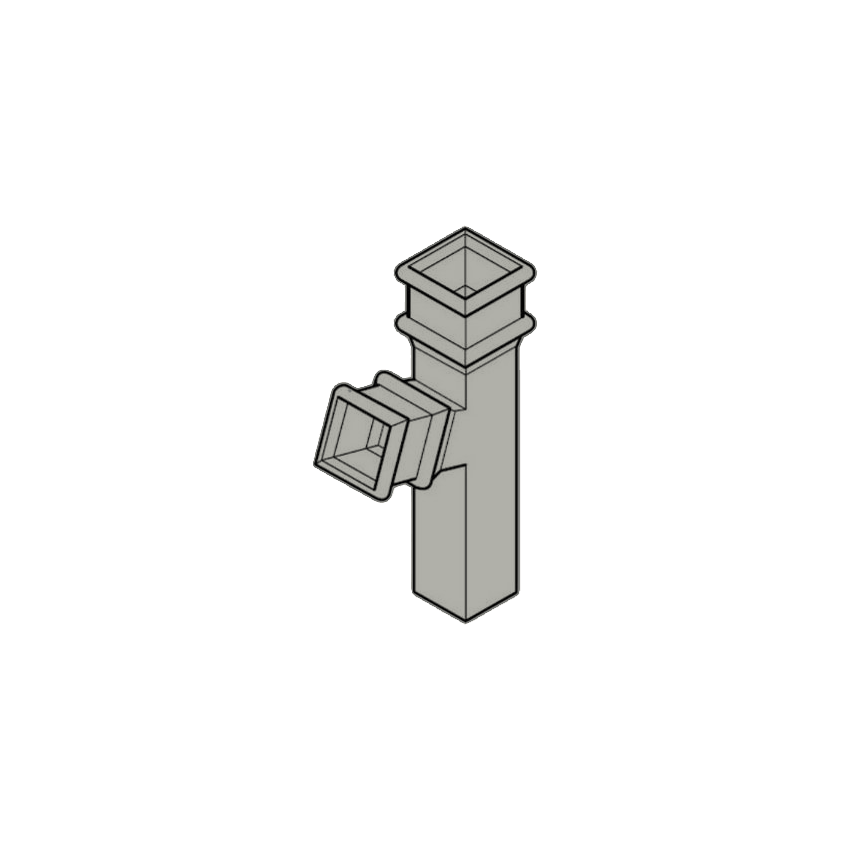 112.5 degree RWP Branch - 100 x 75mm