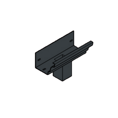 Moulded Outlet 4x3in Painted - 125x100mm