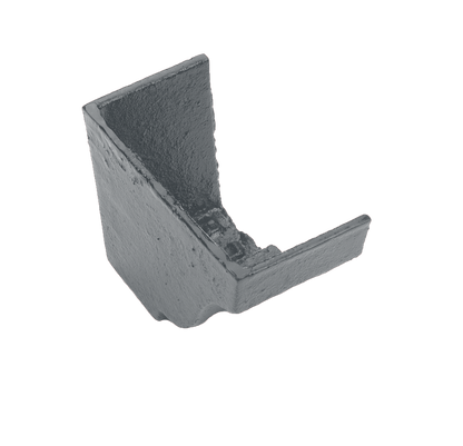 Moulded Stopend Int Left Painted - 125x100mm