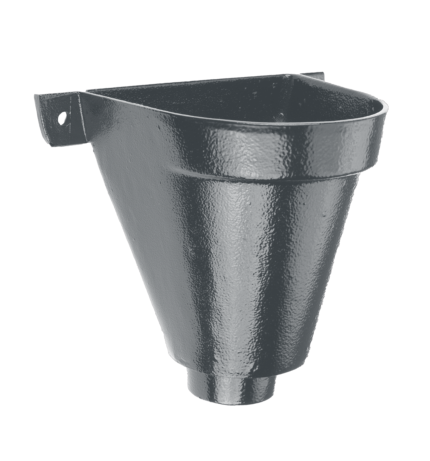 Aluminium Heritage Downpipe Hopper Flat Back - 75mm