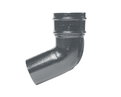 112.5 degree Aluminium Heritage Downpipe Bend - 63mm