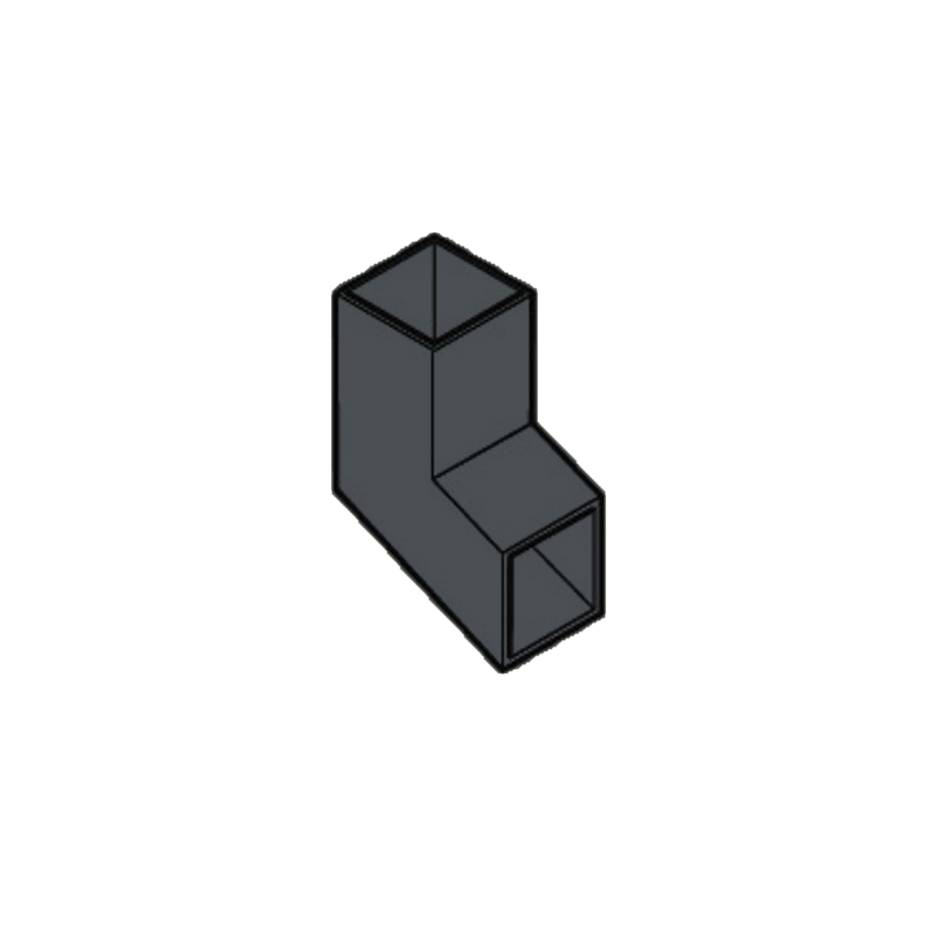 72x72mm Flushjoint RW Shoe