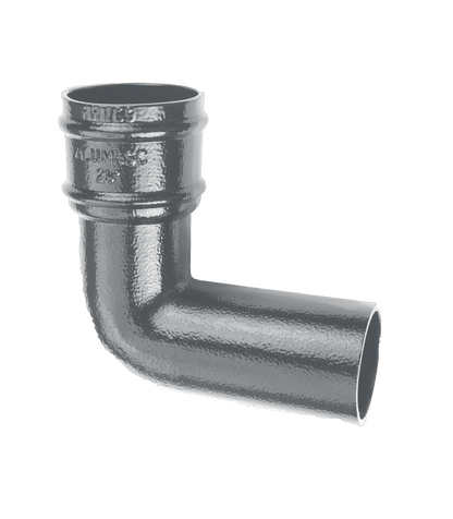 92.5 degree Aluminium Heritage Downpipe Bend - 100mm