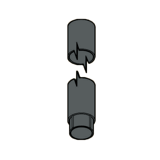 102mm Flushjoint 1m RWP