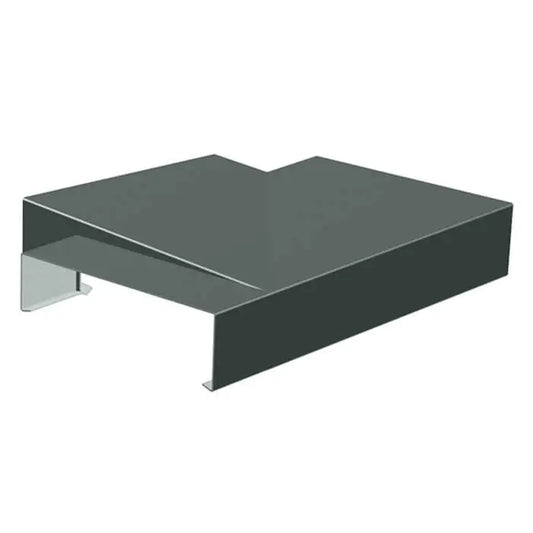 Aluminium Sloping Wall Copings Tee Junctions Alumasc Skyline - Basalt Grey (7012m)