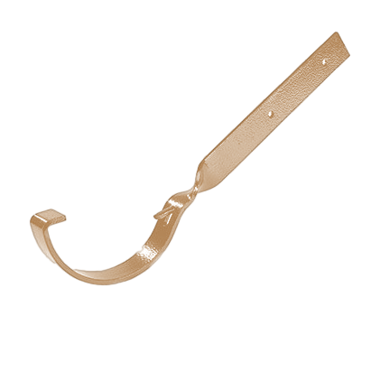 Beige Rafter Aluminium Heritage Half Round Rafter Side Fix 40 Deg - 125mm – Coping ...