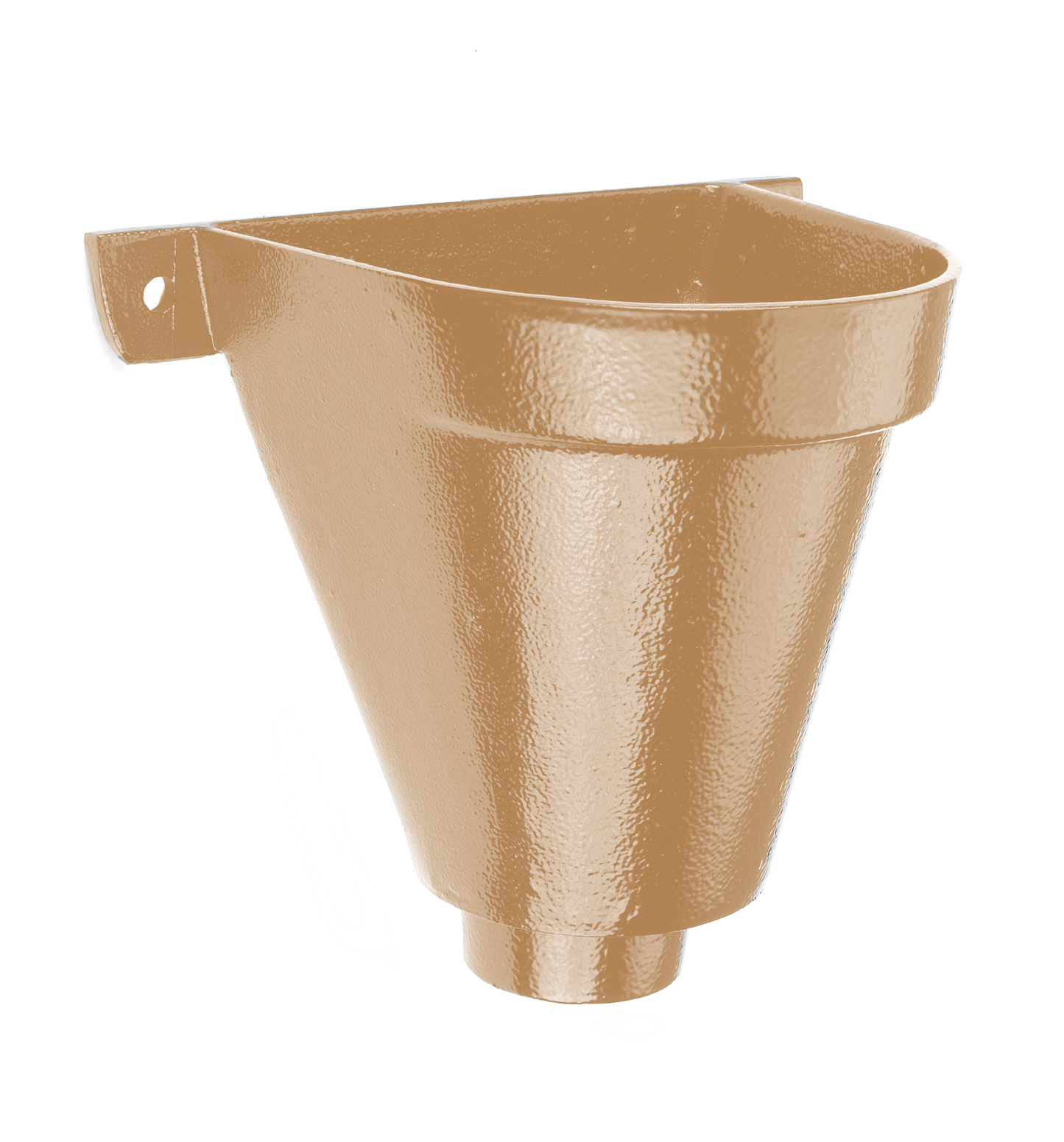 Aluminium Heritage Downpipe Hopper Flat Back - 100mm