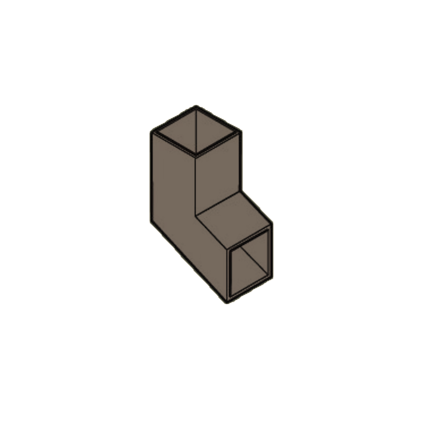 72x72mm Flushjoint RW Shoe