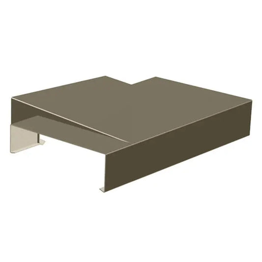 Aluminium Sloping Wall Copings Tee Junctions Alumasc Skyline - Beige Grey (7006m)