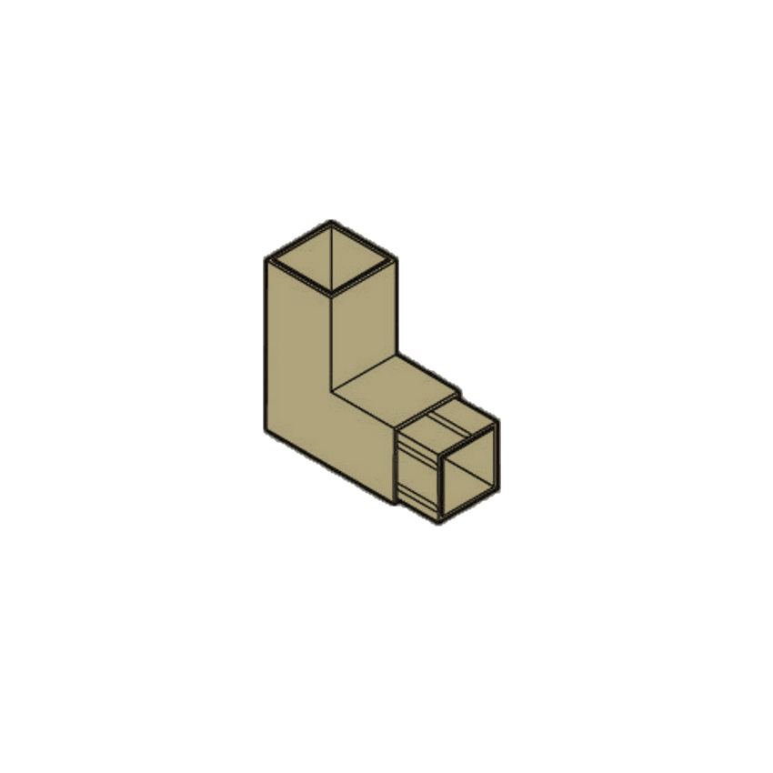 72x72mm Flushjoint Branch