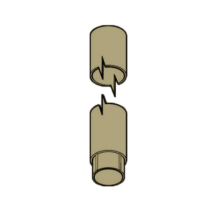 102mm Flushjoint 1m RWP