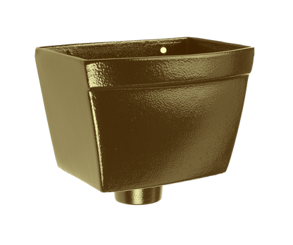 Aluminium Heritage Downpipe Hopper Rectangular - 100mm