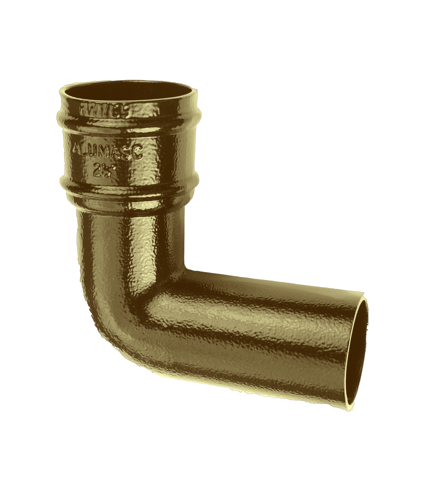 92.5 degree Aluminium Heritage Downpipe Bend - 63mm