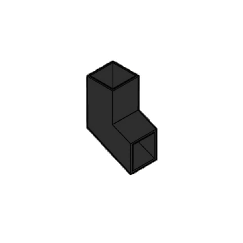 72x72mm Flushjoint RW Shoe