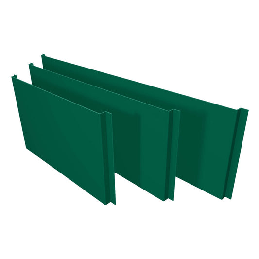 Aluminium Column Casings Universal Flat Extension Panel Alumasc Skyline - Moss Green (6005m)