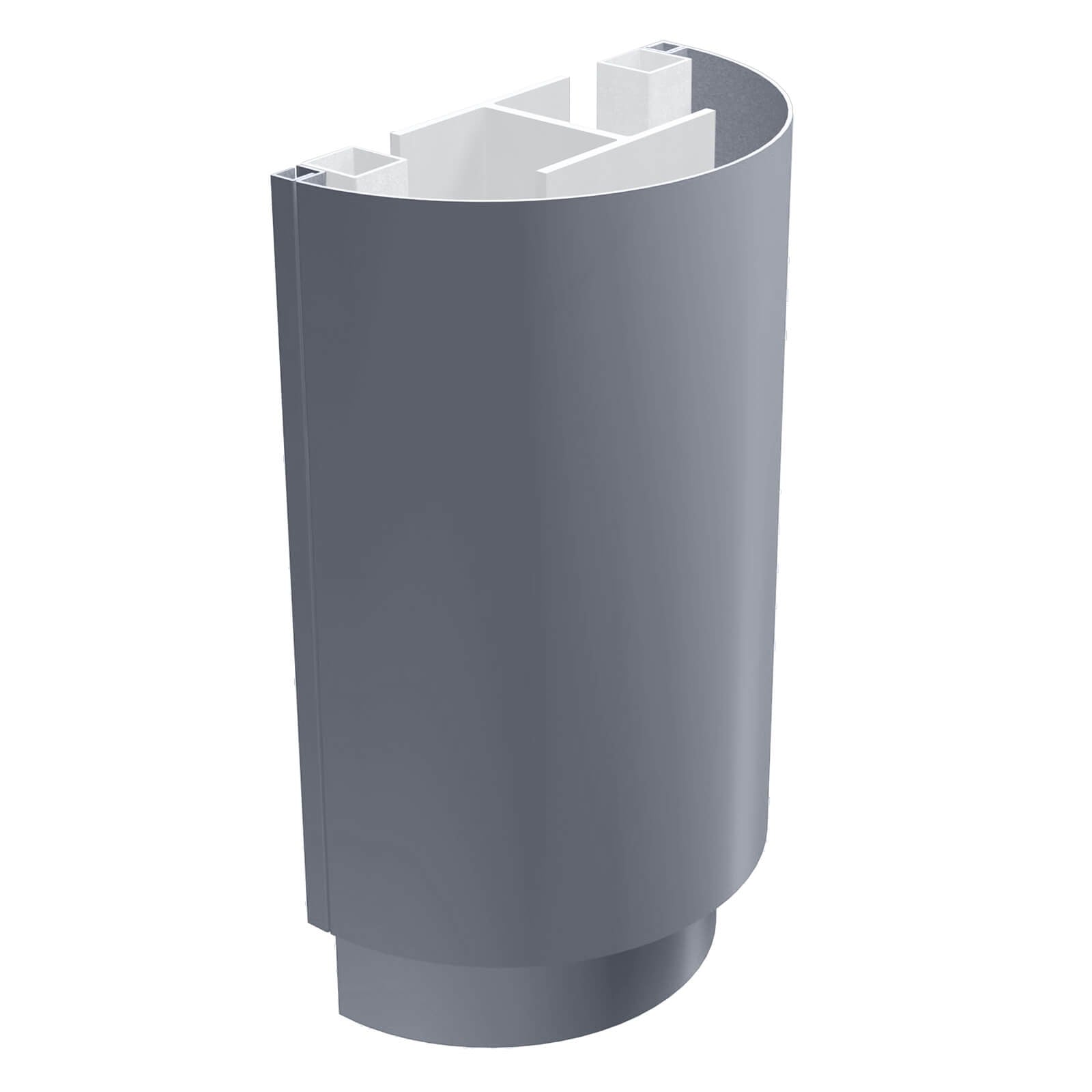 Aluminium Column Casings Semi-Circular 3m Length Alumasc Skyline - Sla ...