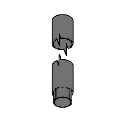 76.5mm Flushjoint 1m RWP