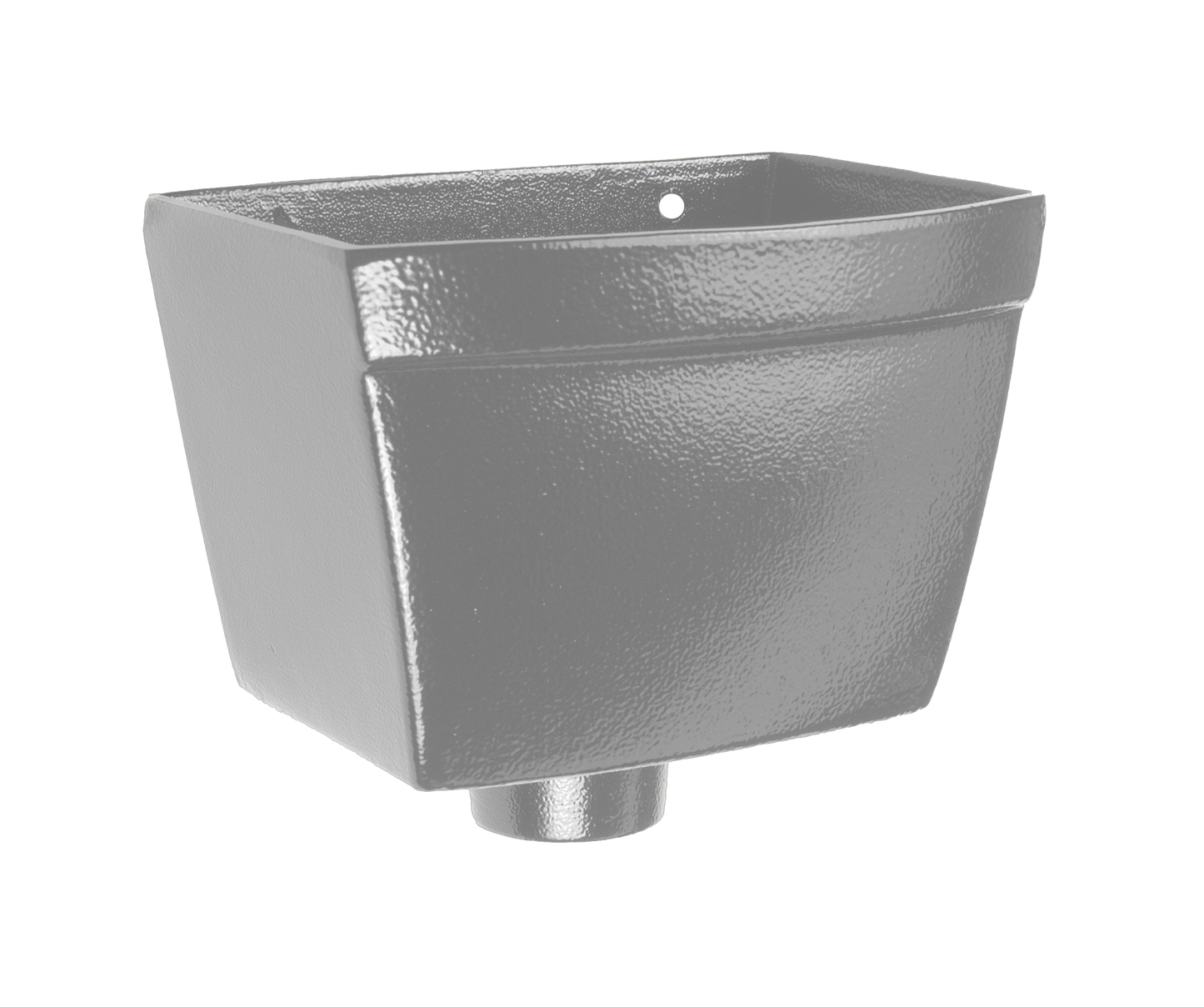 Aluminium Heritage Downpipe Hopper Rectangular - 63mm