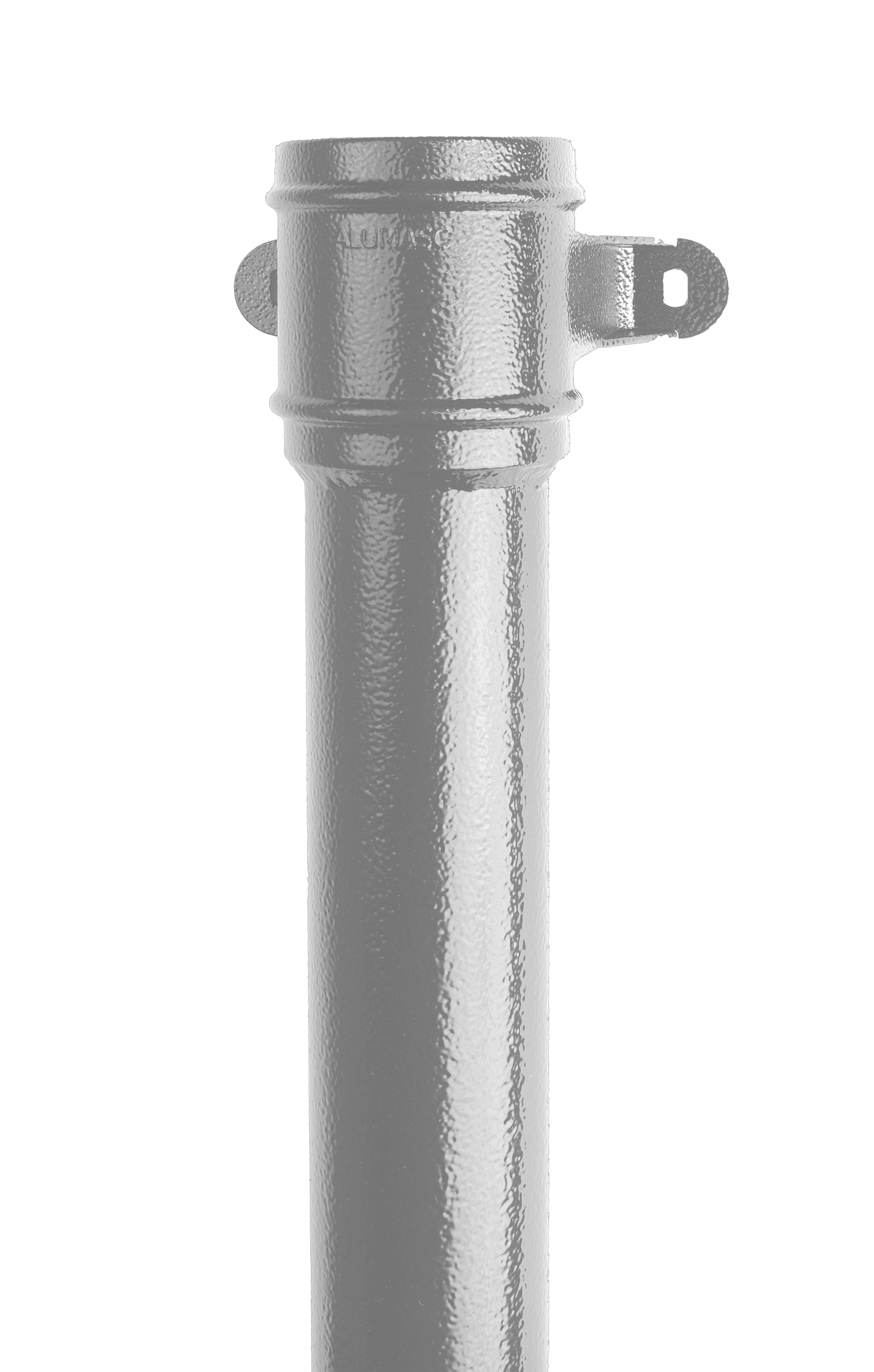 63mm Aluminium Heritage Downpipe Length Eared - 1m