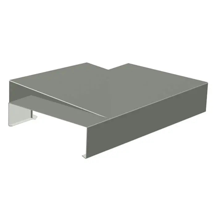 Aluminium Sloping Wall Copings Tee Junctions Alumasc Skyline - Dusty Grey (7037m)