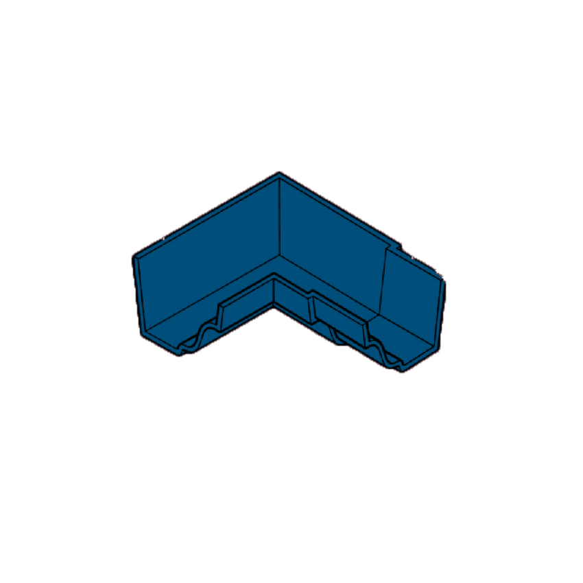 Moulded 90 Internal Angle Painted - 125x100mm