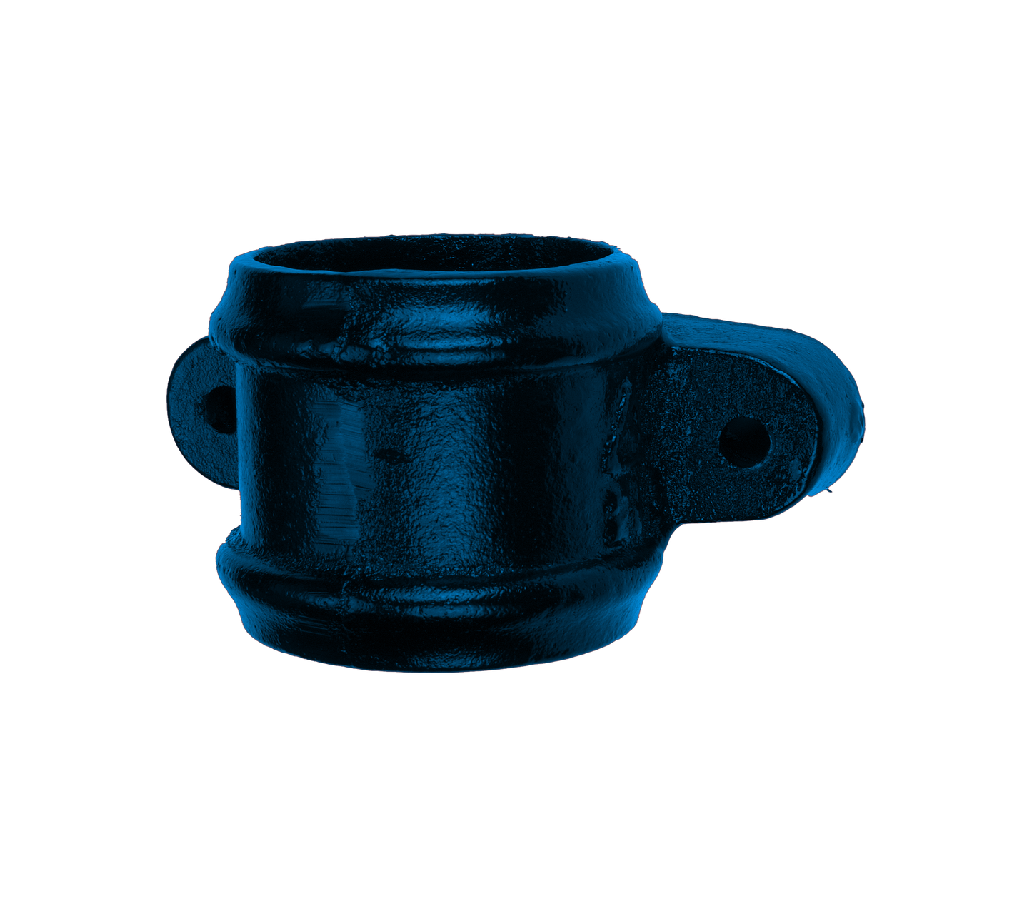 Circular Cast Iron Eared Socket Painted