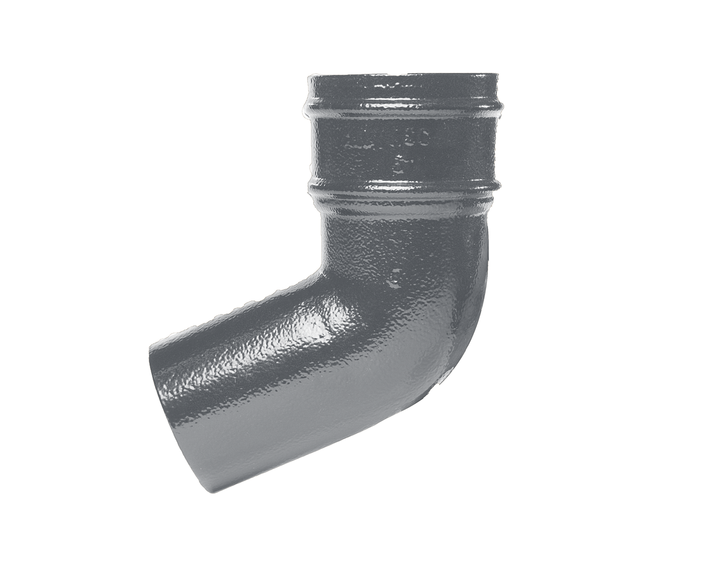 112.5 degree Aluminium Heritage Downpipe Bend - 75mm