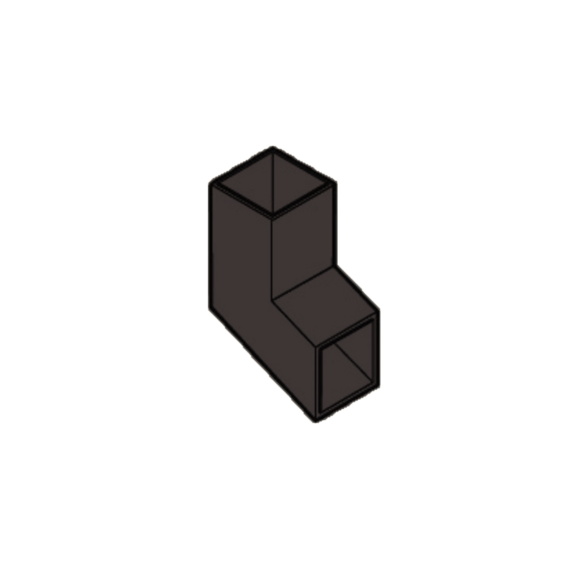 72x72mm Flushjoint RW Shoe