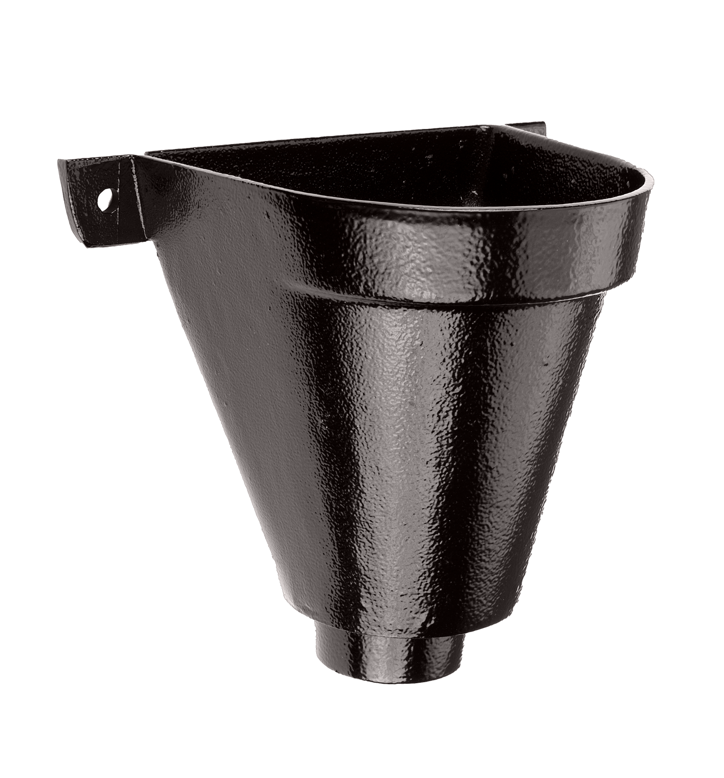 Aluminium Heritage Downpipe Hopper Flat Back - 75mm