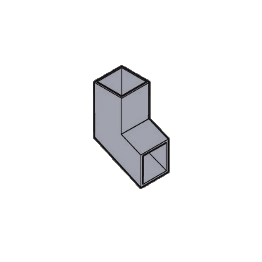 72x72mm Flushjoint RW Shoe