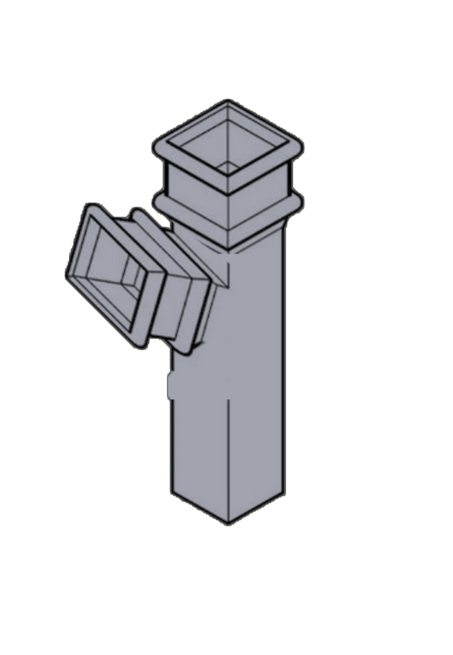 135 degree RWP Branch - 75 x 75mm