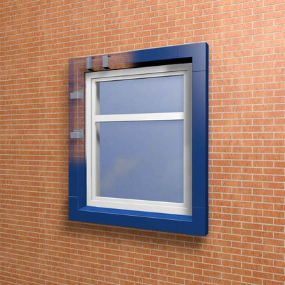 Aluminium Window Surrounds 1200×1700 Rectangular Kit Alumasc Skyline - Slimline