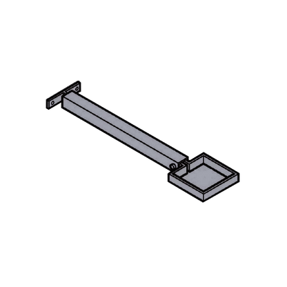 Extension Base RWP Clamp & 250mm Base - 100 x 75mm