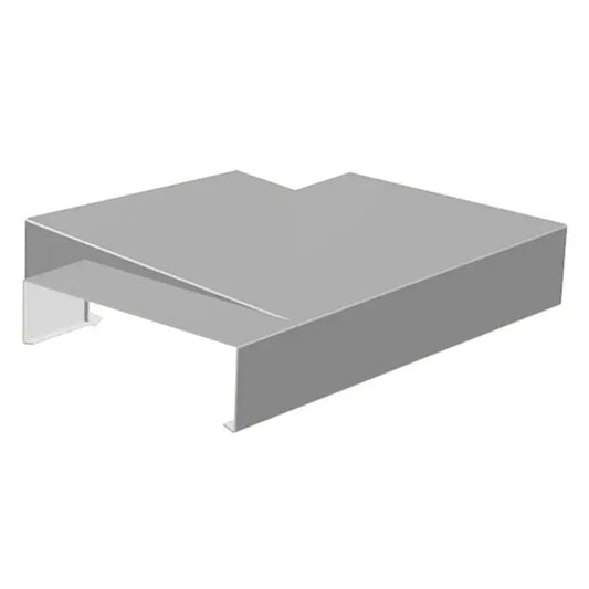 Aluminium Sloping Wall Copings Tee Junctions Alumasc Skyline - Metallic Silver(9006m)