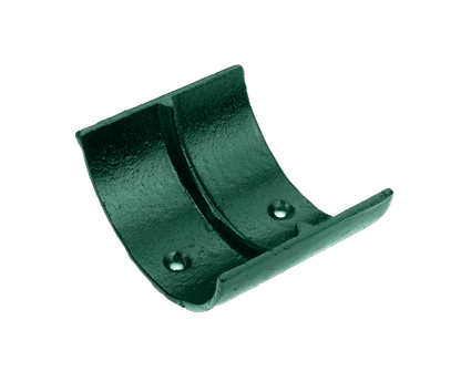 Half Round Cast Iron Union Clip Painted - 125mm