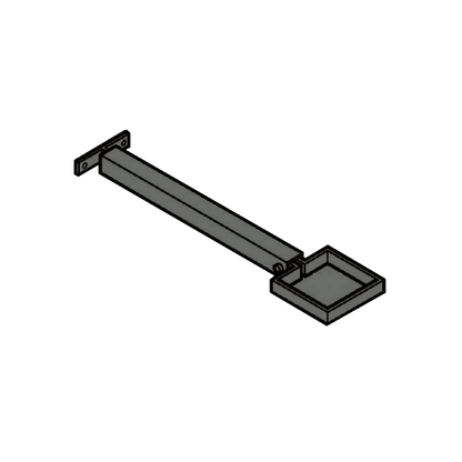 Extension Base RWP Clamp & 250mm Base - 100 x 75mm