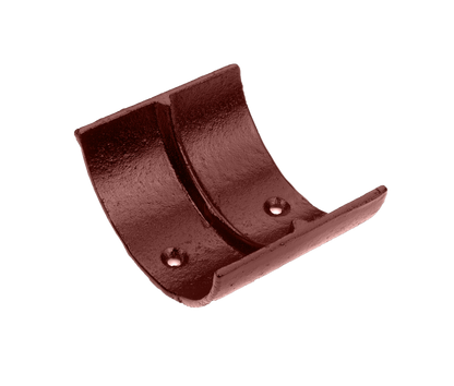Half Round Cast Iron Union Clip Painted - 125mm