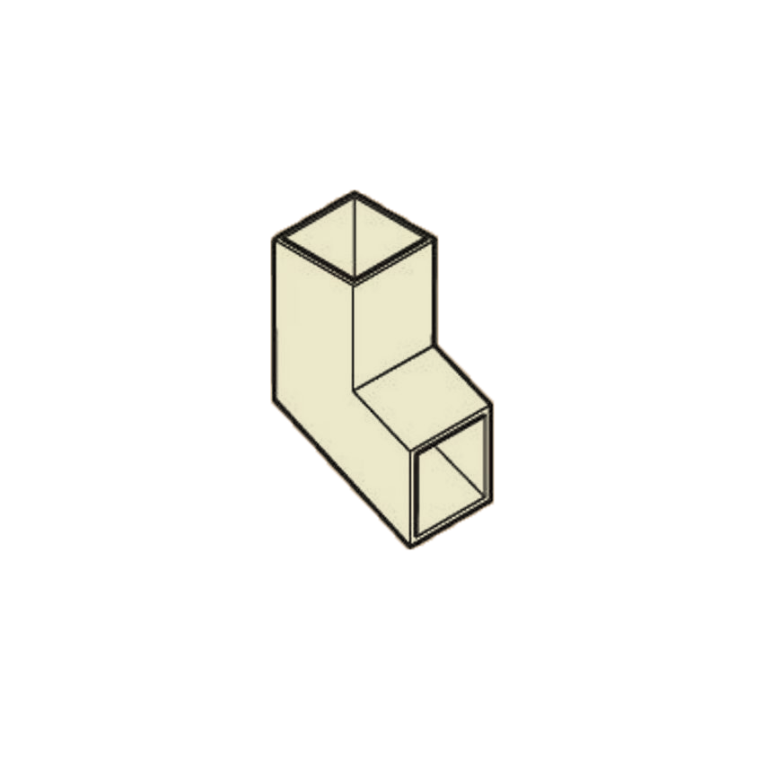 72x72mm Flushjoint RW Shoe