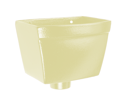 Aluminium Heritage Downpipe Hopper Rectangular - 100mm