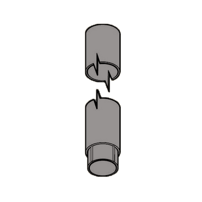 76.5mm Flushjoint 1m RWP