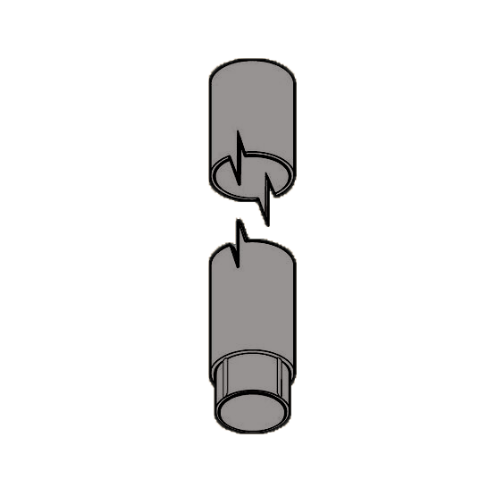 102mm Flushjoint 1m RWP