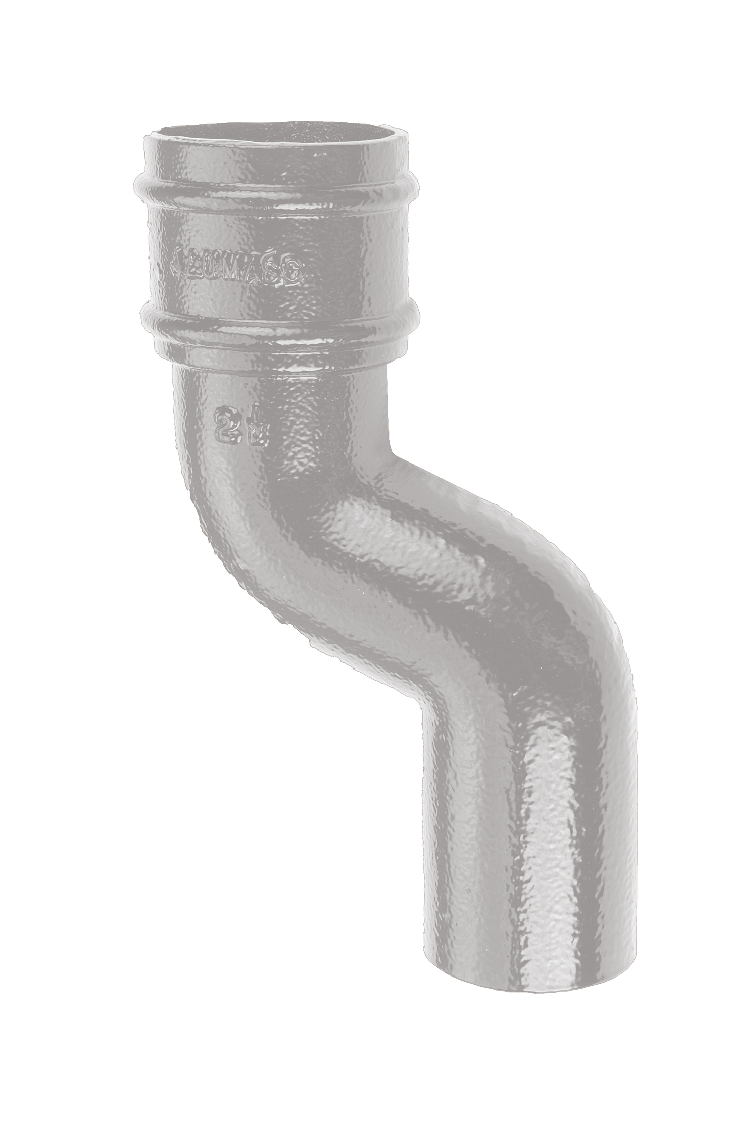 100mm Aluminium Heritage Downpipe Offset - 762mm