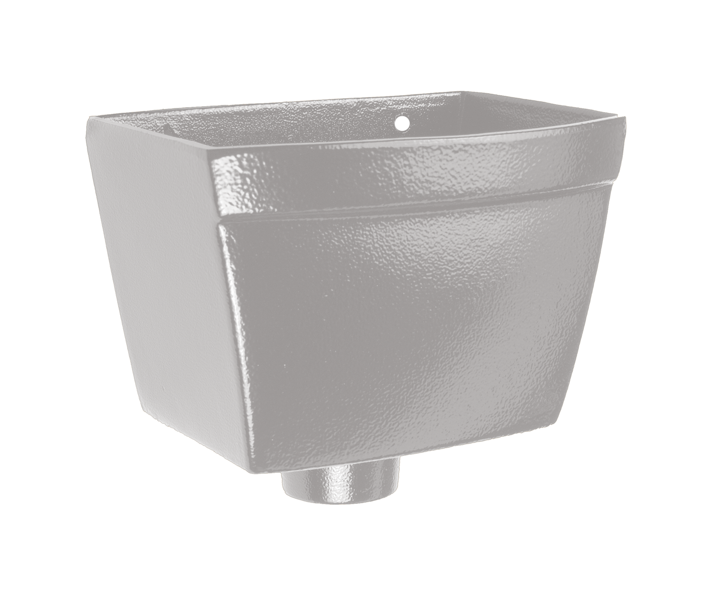 Aluminium Heritage Downpipe Hopper Rectangular - 75mm