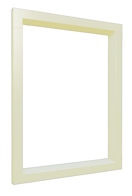 Skyline Aluminium Face Window Surround Max 700mm x 1200mm - Deepline