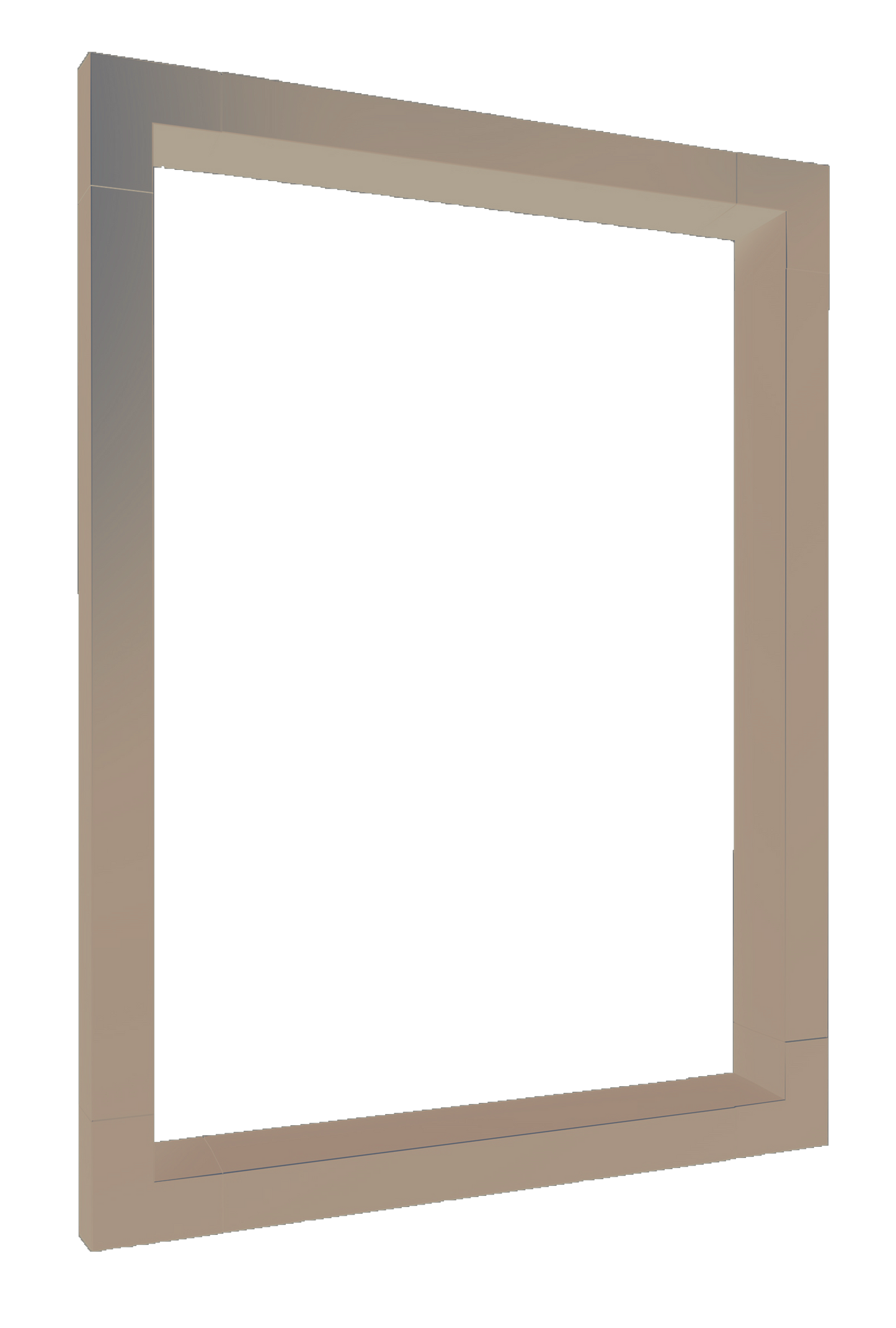 Skyline Aluminium Face Window Surround Max 700mm x 1200mm - Deepline